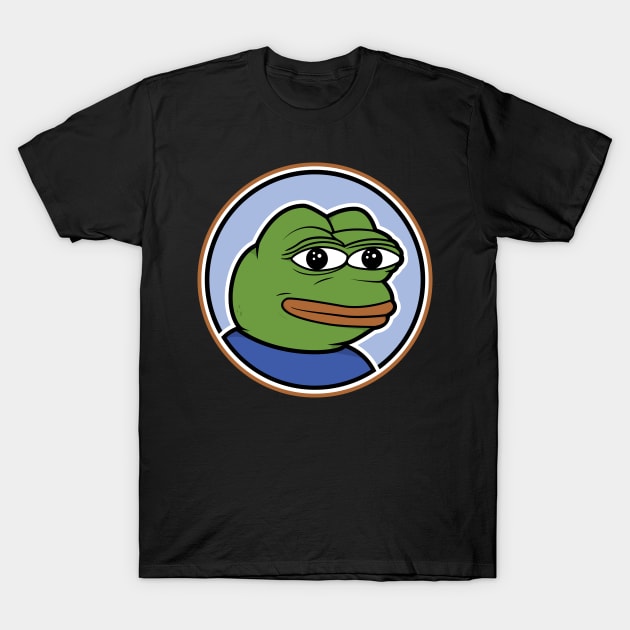 Pepe The Frog Meme T-Shirt T-Shirt by UnluckyDevil